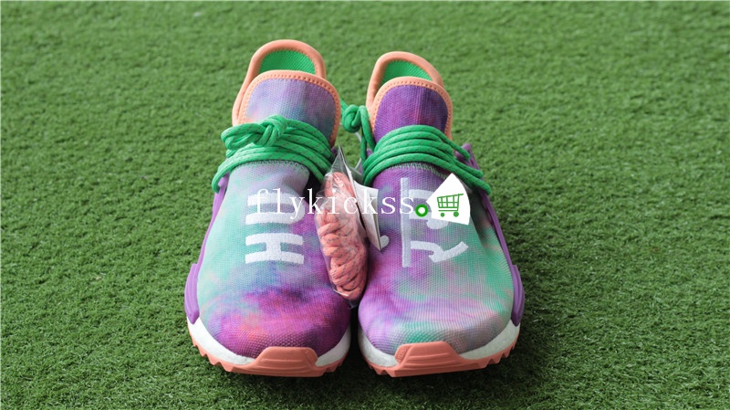 Pharrell x NMD Human Race Holi Festival Chalk Coral Fish Scale Boost